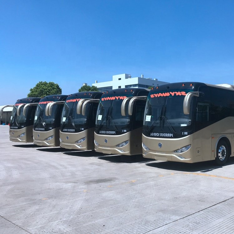 New Brand 12 Meter Luxury Bus Coach 50 Seater Bus for Sale