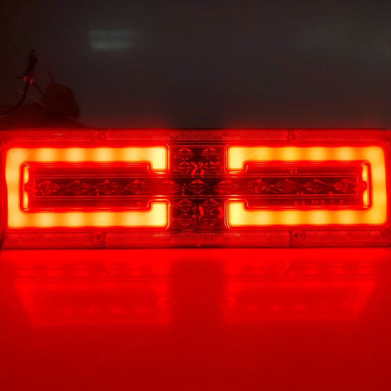 LED Tail Light, Rear Light Warning Light, LED Rear Combination Modification Light for Truck Trailer Lorry caravan