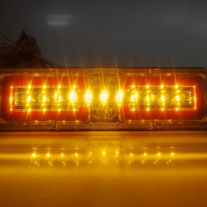 LED Tail Light, Rear Light Warning Light, LED Rear Combination Modification Light for Truck Trailer Lorry caravan