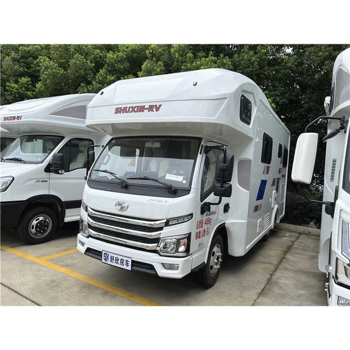 Factory New Luxury Motorhome 4X4 Fiberglass RV Camper Caravan Made in USA for Camping Home