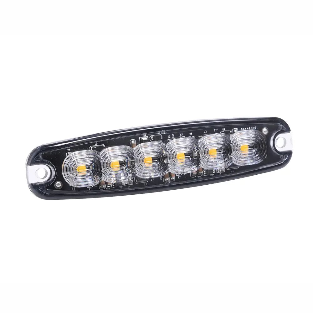 Emark Approval 3LED Front Rear Position Side Marker Light Car Warning Lights Flashing Lamp 12V 24V for Trailer Truck Accessories