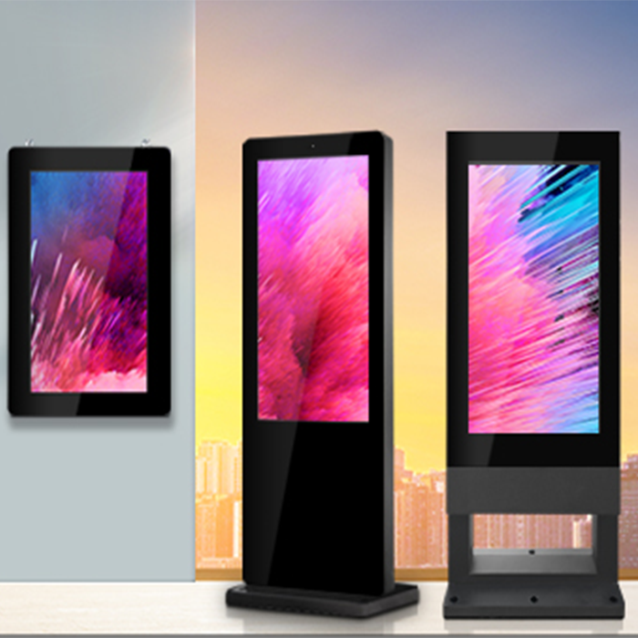 32 43 49 55 65 Inch Android Touch Screen Outdoor Digital Signage Face Recognition Camera Lcd Advertising Kiosk With Wheels