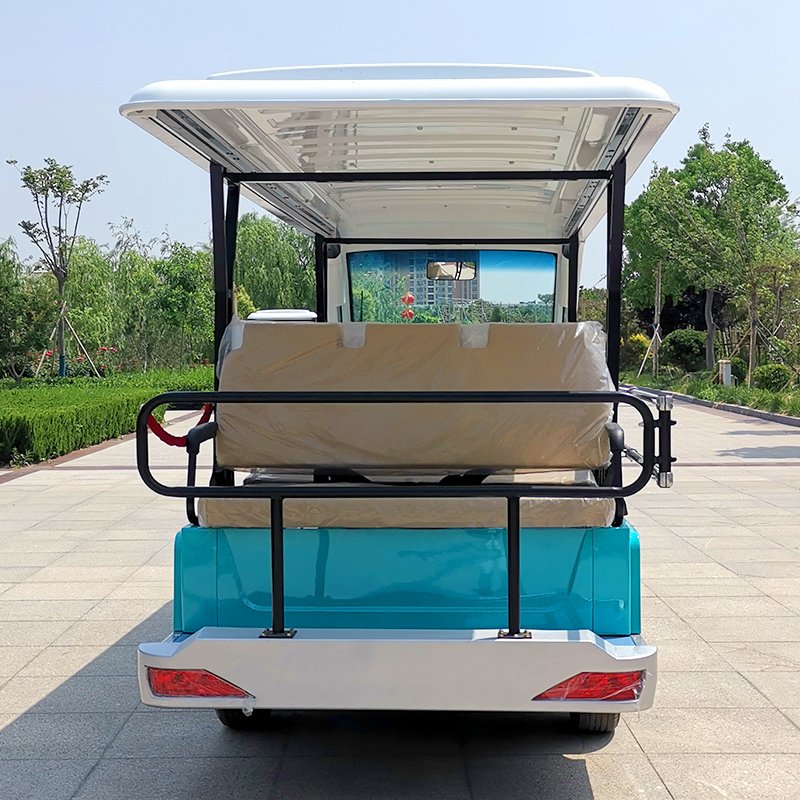 Wholesale Custom 14 Seats Electric Shuttle Sightseeing Tour Bus with Eec Certification