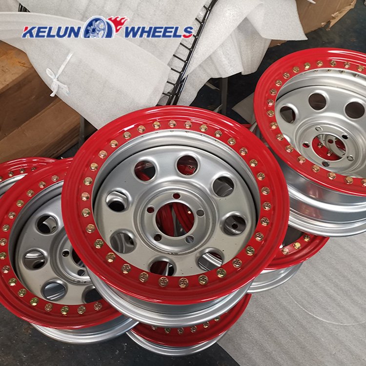 Hot Steel Wheel Rims17.5"22.5" Polish/Painting Forged A356.2 Beadlock Wheel 4x4 off Road Wheels