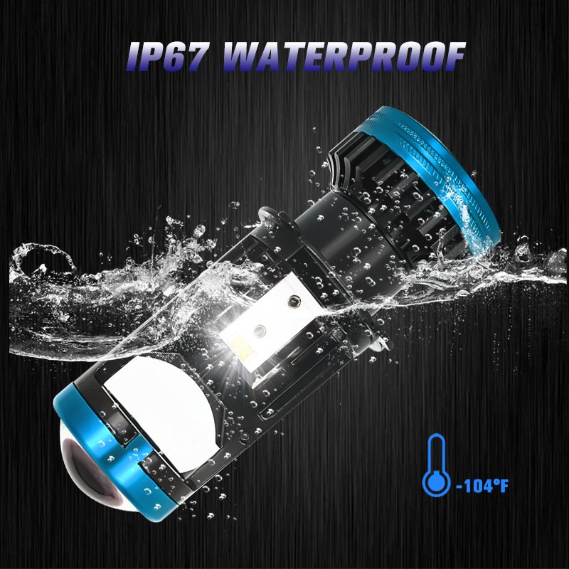Y6 Faro Mini Lens Led Projector Headlights Led H4 Canbus Car Led Headlight Bulb 120w High Power 12000 Lumens LED Super Bright