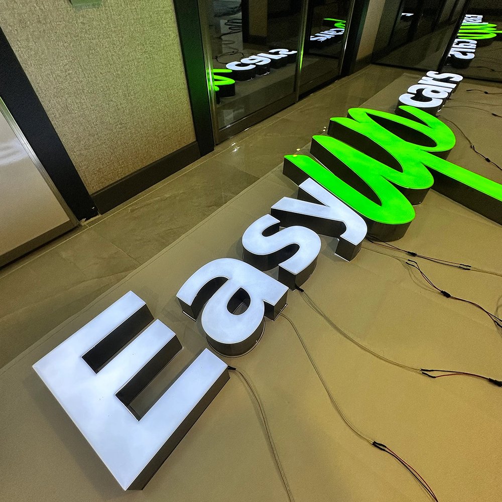 Hot Selling Custom Outdoor Waterproof Business Acrylic Alphabet Logo Signs 3D LED Sign Channel Letters for Signboard