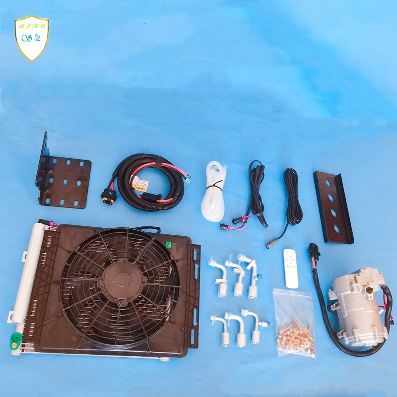 Universal Super Quite Auto Cooler Silent 12v Truck Parking air Conditioner