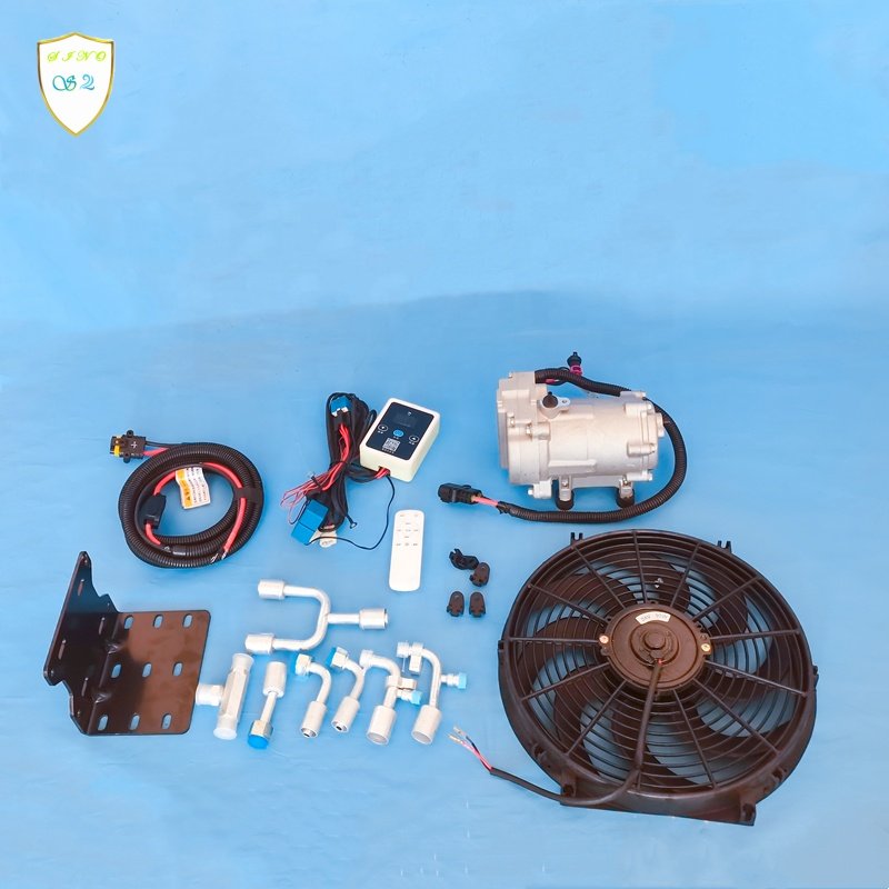 Universal Super Quite Auto Cooler Silent 12v Truck Parking air Conditioner