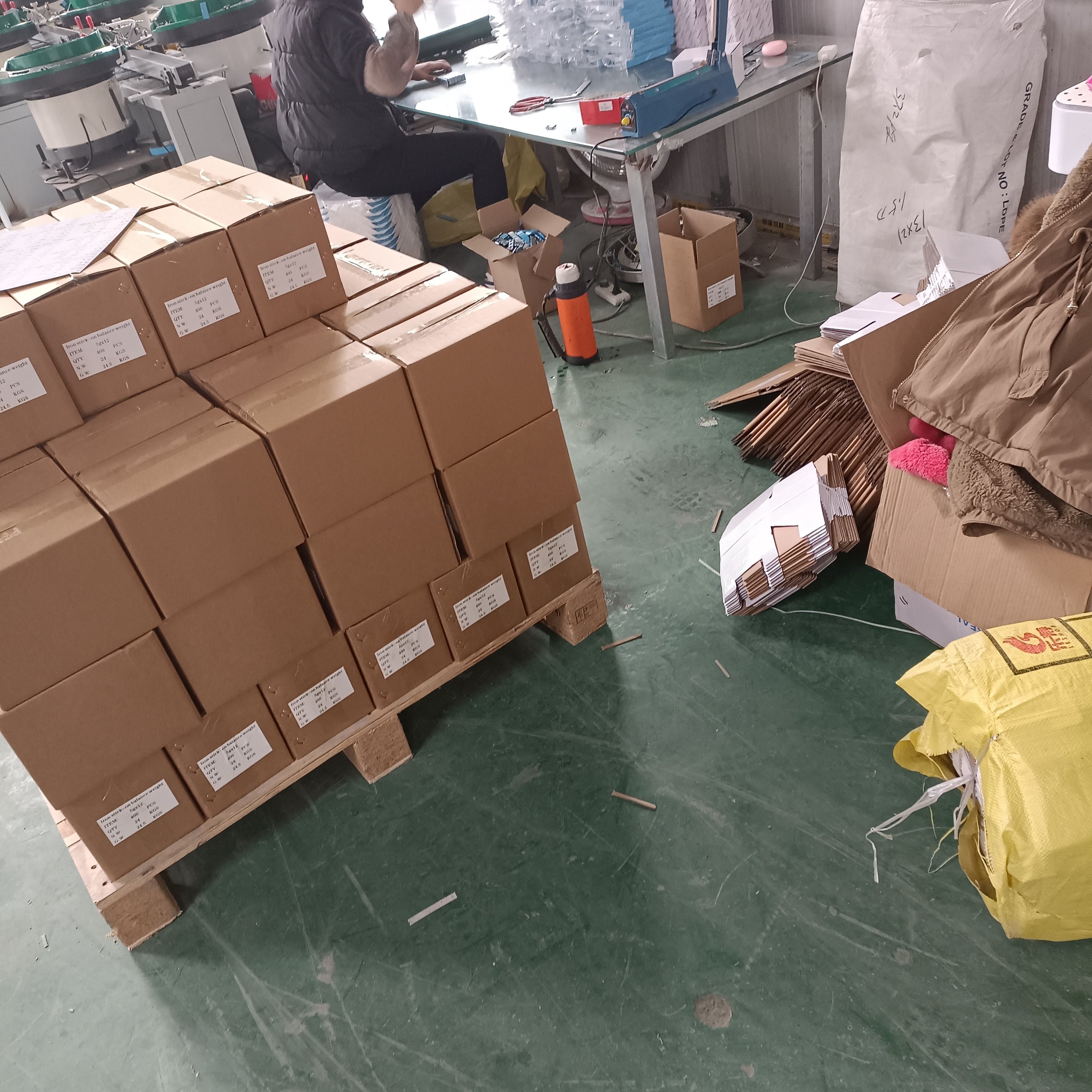 China Dynamic Balance Weight Fe-Stick on Wheel Balance Weights 5+10 Wheel Balance Weight
