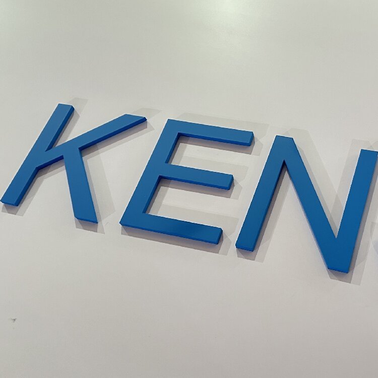 Company 3D Backlit Led Logo Business Signs Customize Channel Letters Led Sign Board Light Signs