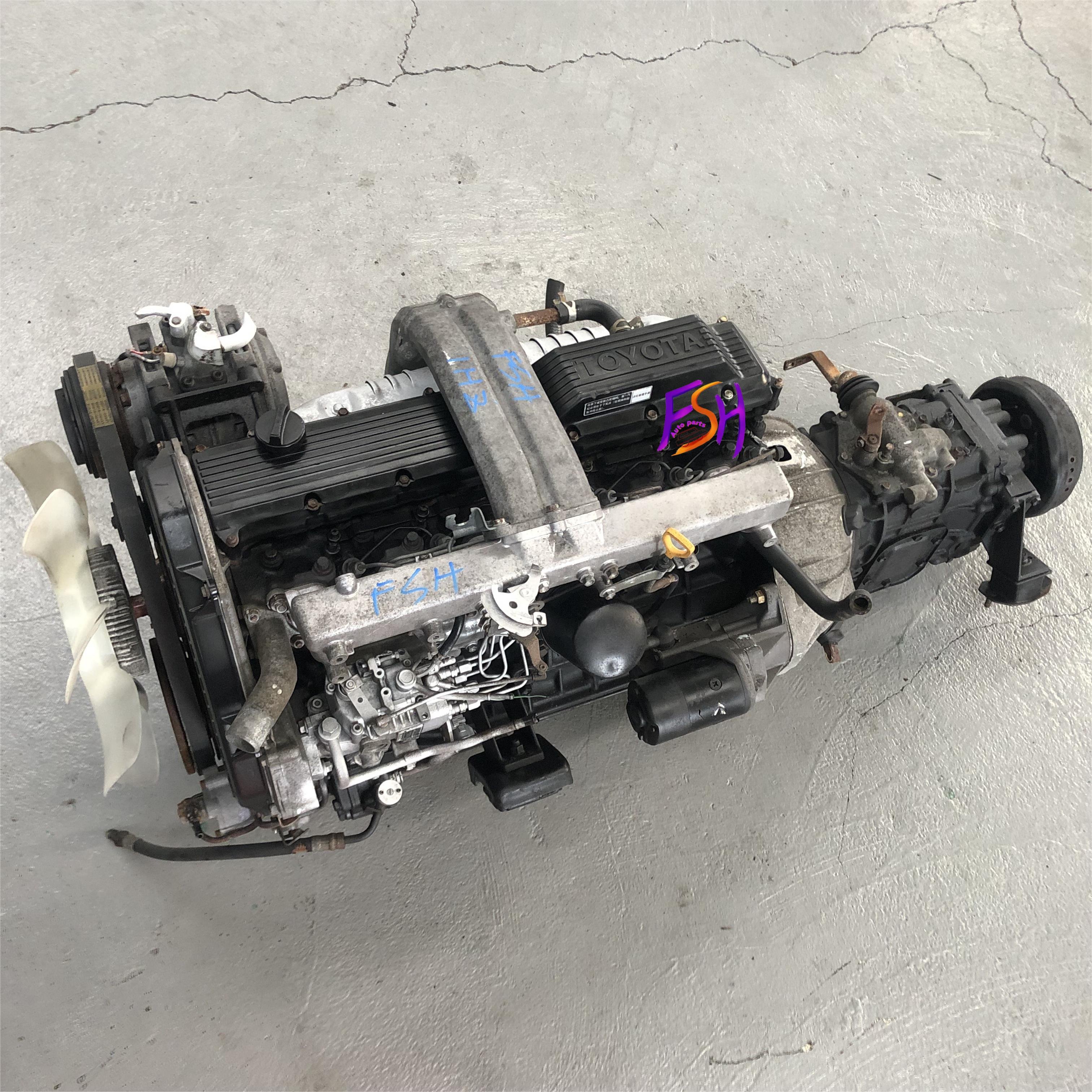 Original Japanese Used Diesel Engine 1HZ 6 Cylinder 4.16L for Toyota Bus