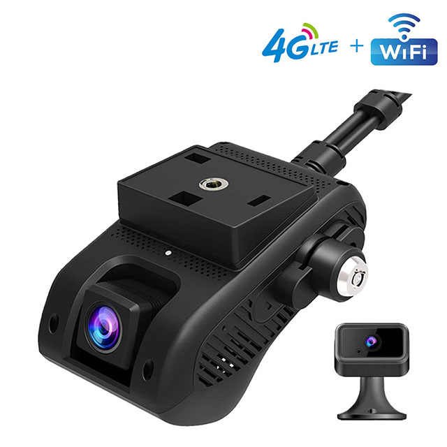 4K Ultra HD 3-Camera Dashcam with AI Detection for Cars & Trucks: Night Vision, GPS Tracking, and WiFi Connectivity