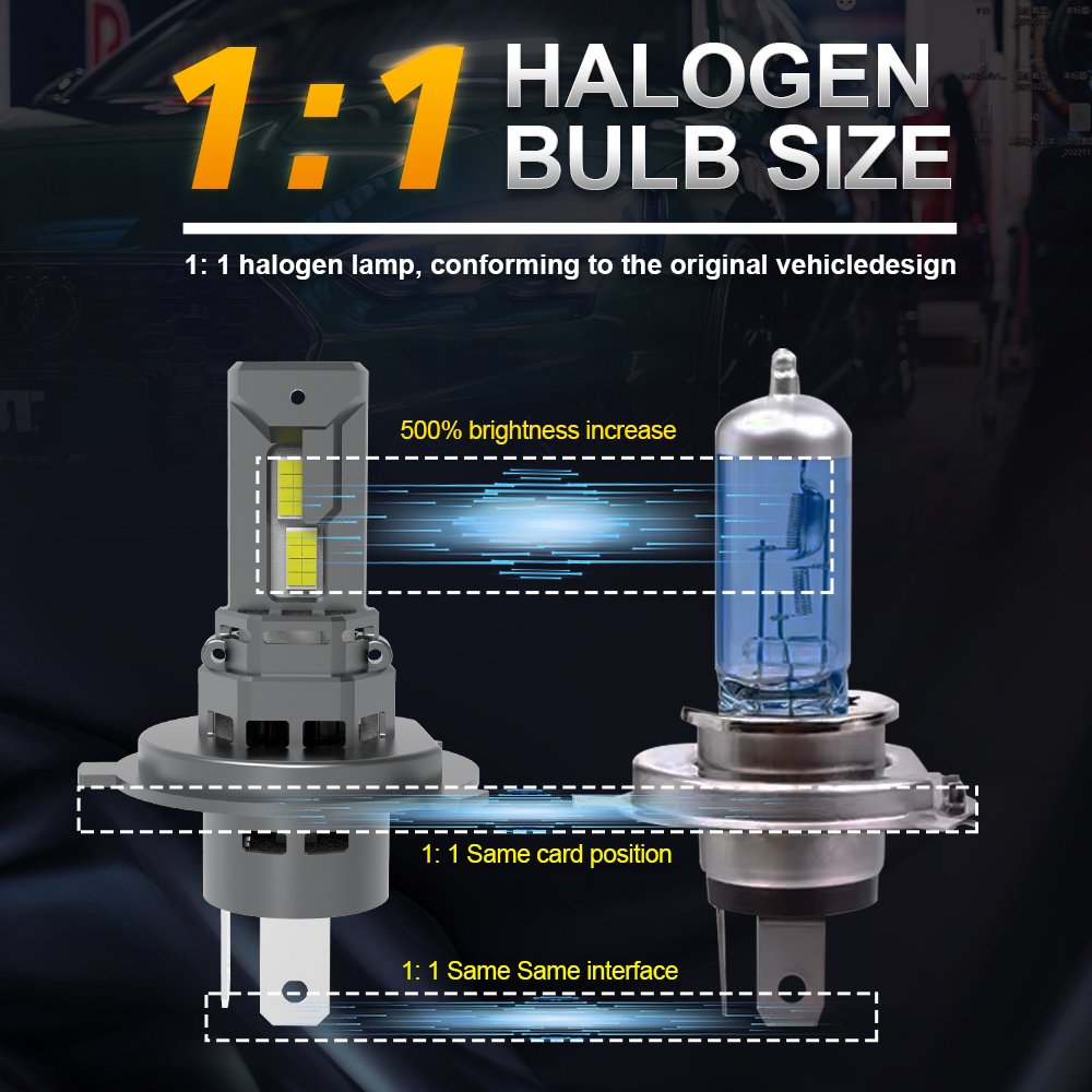 Auto Lighting System Z1 LED Headlights 9005/9006/9012/9004 Bulb Bus Headlamp LED Lighting for Vehicle Cars LED Head Lights
