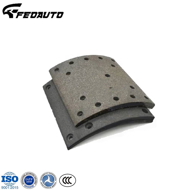 15 Holes Rear 44066-90278 Truck Bus Brake Lining Ceramic Brake Lining for Yu-tong King-long