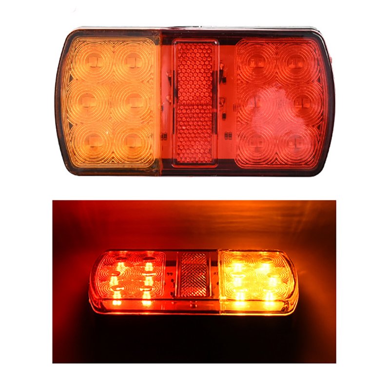 12v24v12 Led Truck Tail Light, Bus Floor Light Warning Light