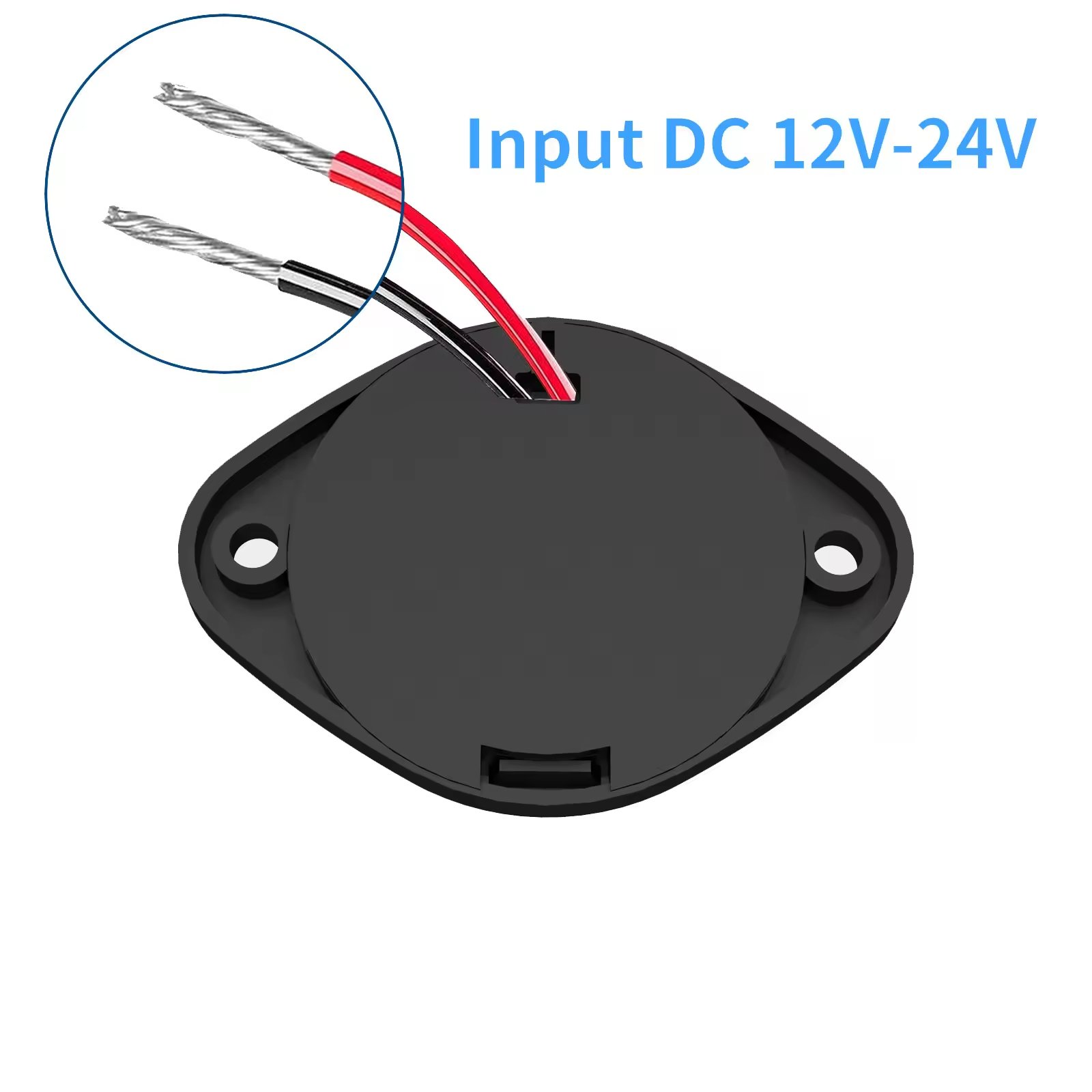 Factory Price 21W 5V/2.1A Dual USB Wall Outlet Car Charger With Flip-top Lid Mount for Cars Bus Boat RV Automotive Marine ATV