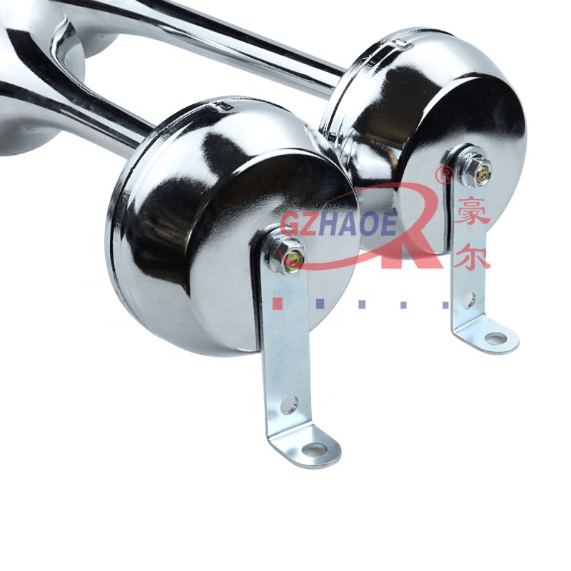12v Dual Trumpet Air Car Horn air Pressure Horn for Bus Vehicles Trucks Motorcycle Trains Cars Boats