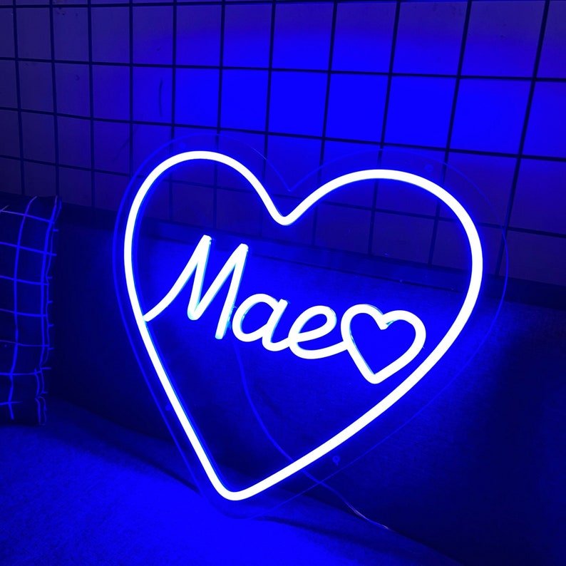 Custom Outdoor Made 12V Wall Decor Advertising Welcome Alphabet LED Neon Hanging Sign Light for Wedding Decoration
