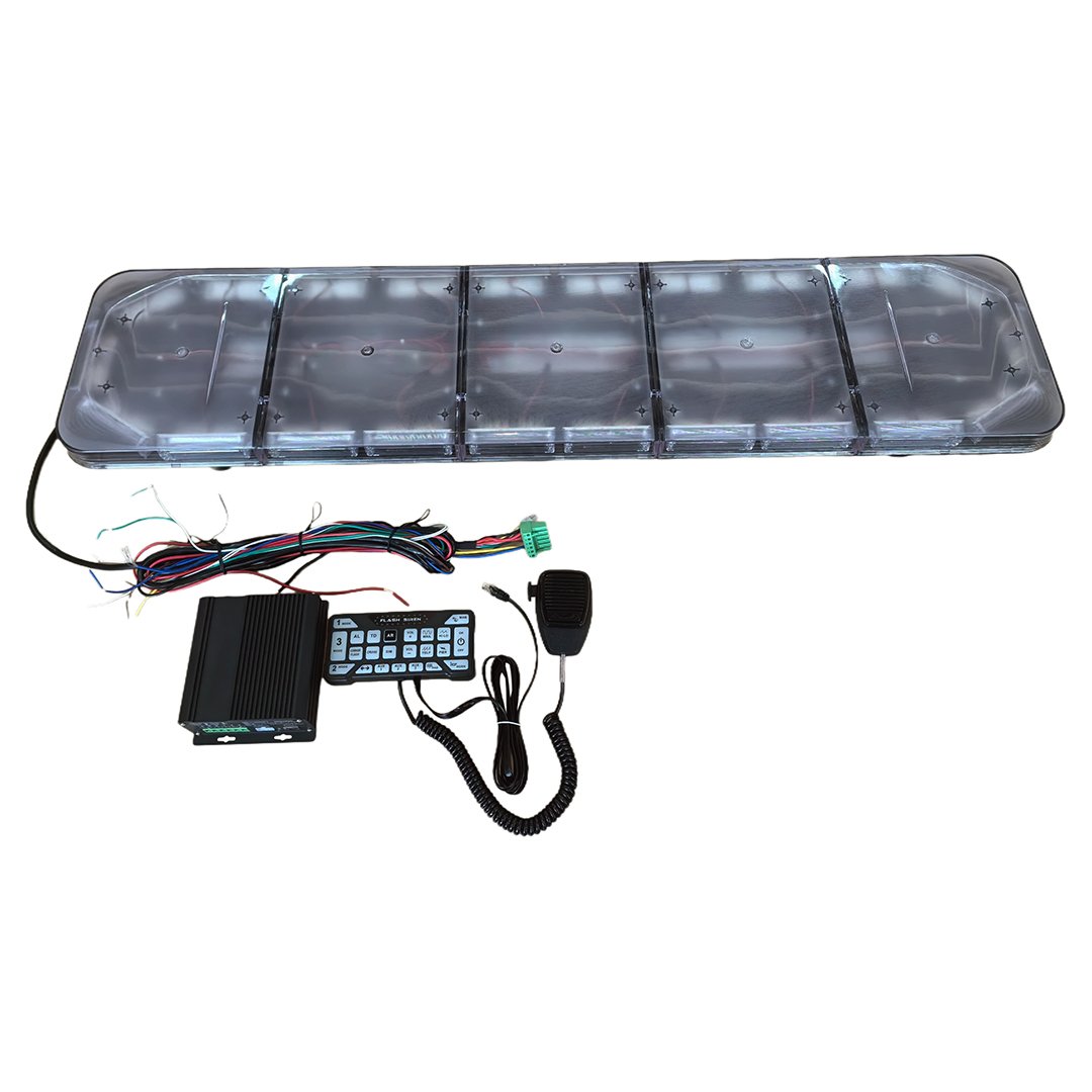 New Ultra-Thin Linear 6 LED Module Emergency Strobe Light Bar Amber for Vehicle Use Top Car Light Accessories