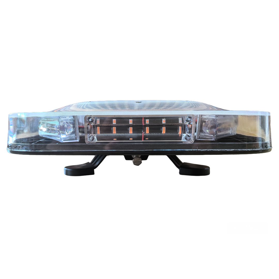 New Ultra-Thin Linear 6 LED Module Emergency Strobe Light Bar Amber for Vehicle Use Top Car Light Accessories