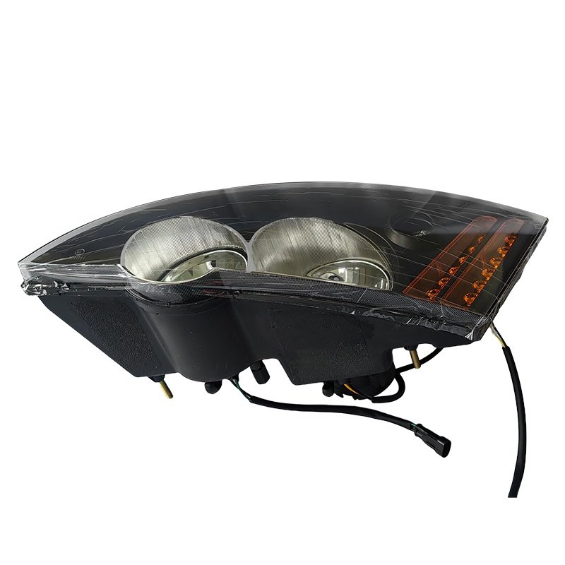 YH Bus Headlight H-QZ 460x360 Set Replacement Parts Including Left and Right Pair with Position Low Beam High Beam Steering