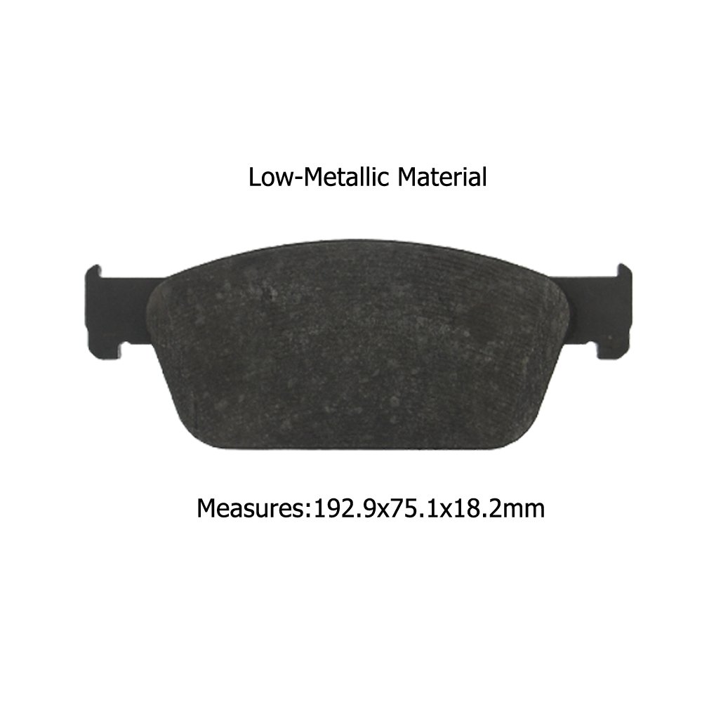 D2033-9267 Front Brake Pads for Volkswagen Transporter T5/T6/Eurovan/Kombi/Caravalle/California T5/T6/Multivan-T5 7EF 7HF