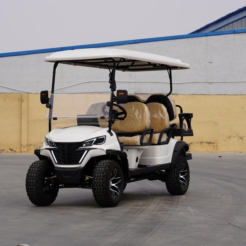 Wholesale Electric Sightseeing Patrol Car 11 Person Go Kart 4 Wheels Battery Power Club Cart