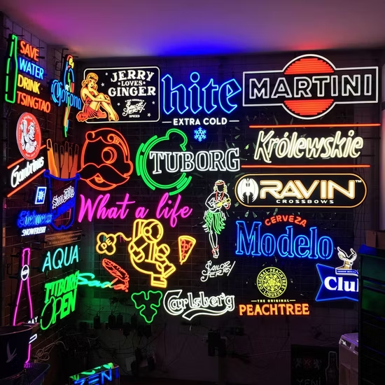 Led Neon Light Beer Signs Business Bar Neon Signs Home Bars Pub Restaurants Christmas Gifts Man Cave Wall Decor Lamp