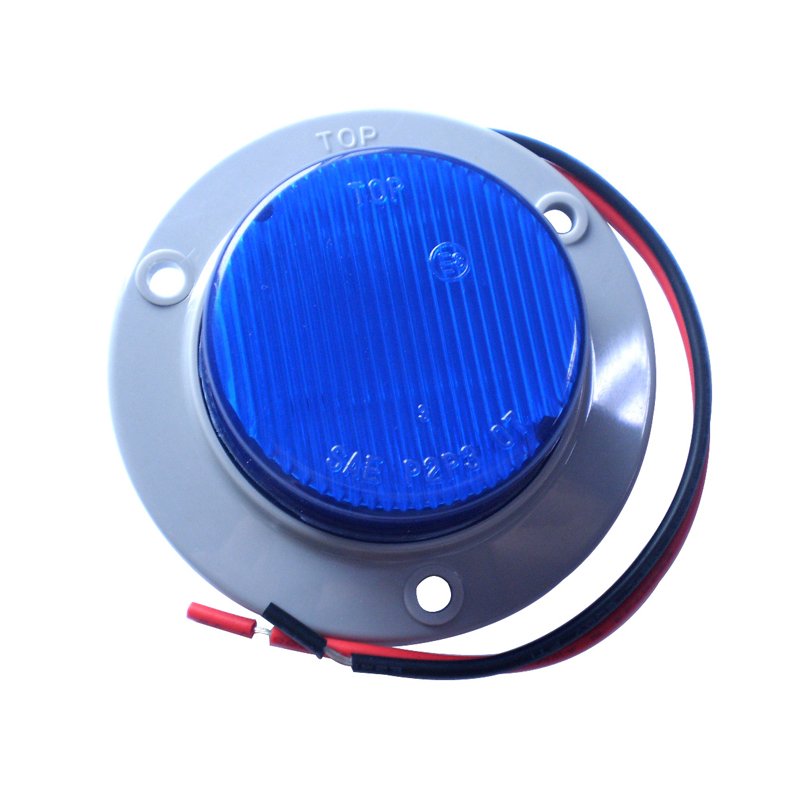 Factory Wholesale High Quality Truck Light Led Side Maker Tail Work Light Truck 12v Red Amber clear Green Blue