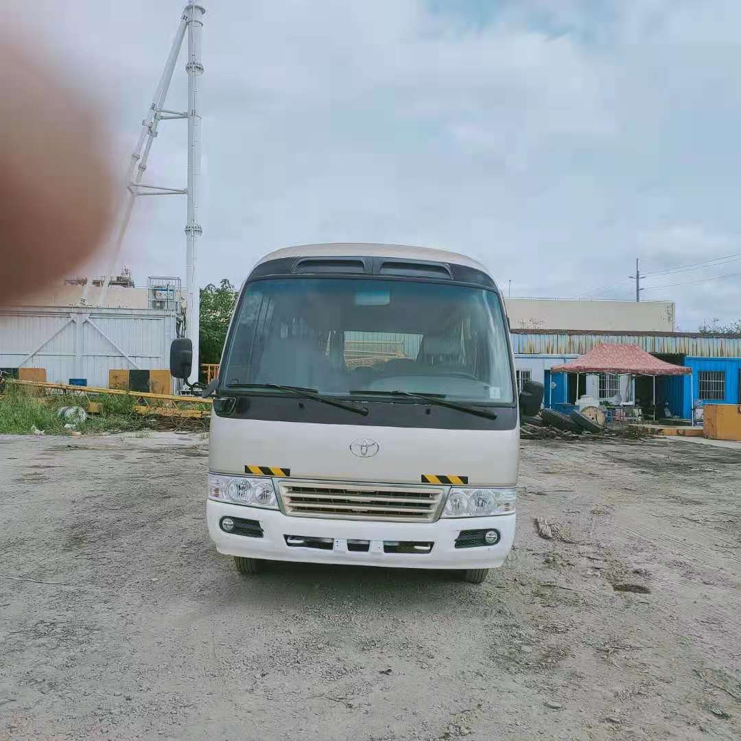Used New Arrive Gasoline 30 Seats Adjustable Seats Long Distance Travel coaster coach Bus on Sale