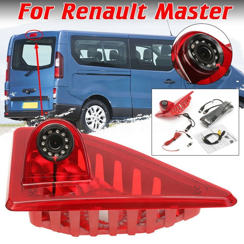 IPoster CCD Brake Light for Opel Movano Renault Master Vauxhall Movano Nissan NV400 Back up Camera