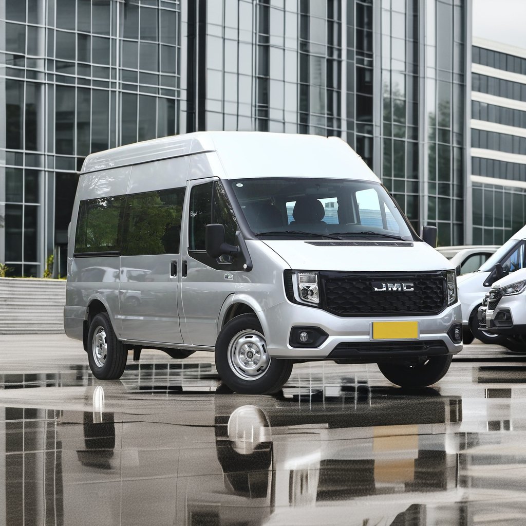 JMC Fushun Van 2023 2.0T Business Passenger Van Diesel LHD Passenger JMC Mini Bus for Sale