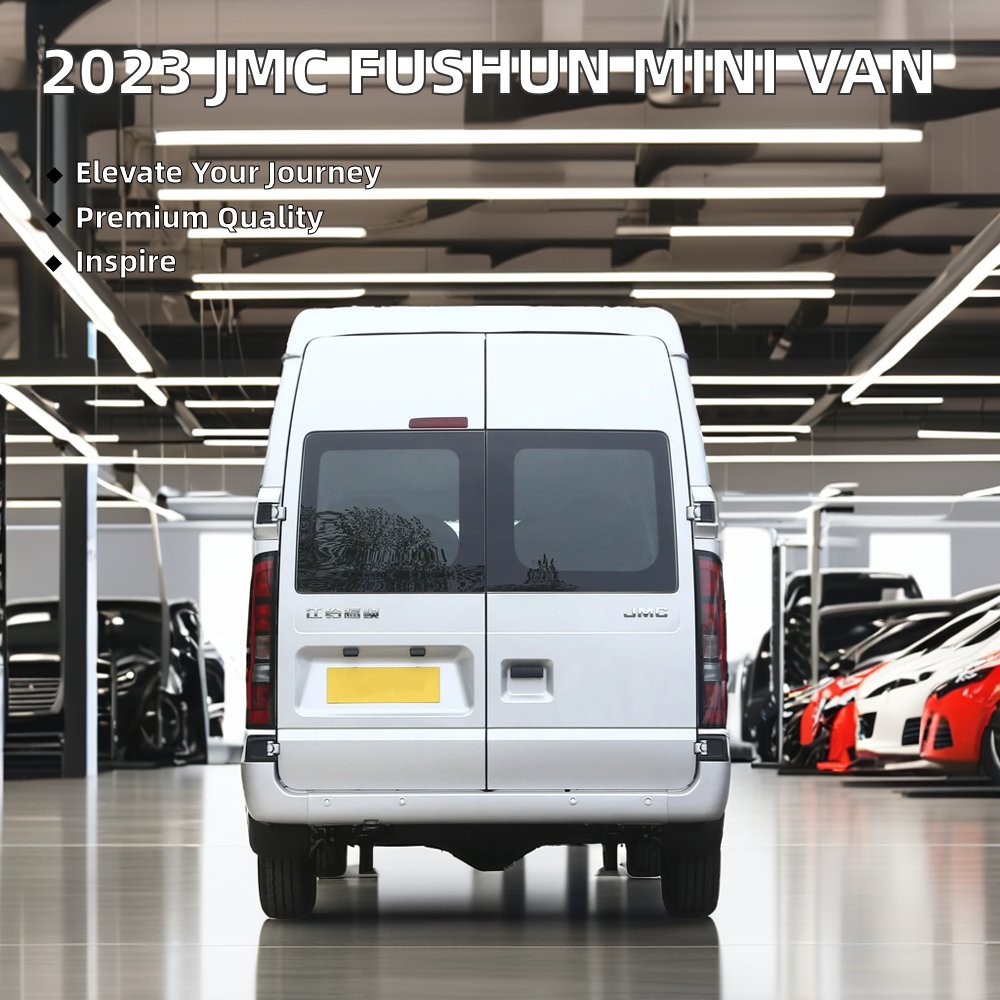 JMC Fushun Van 2023 2.0T Business Passenger Van Diesel LHD Passenger JMC Mini Bus for Sale
