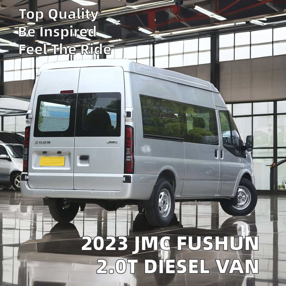 JMC Fushun Van 2023 2.0T Business Passenger Van Diesel LHD Passenger JMC Mini Bus for Sale