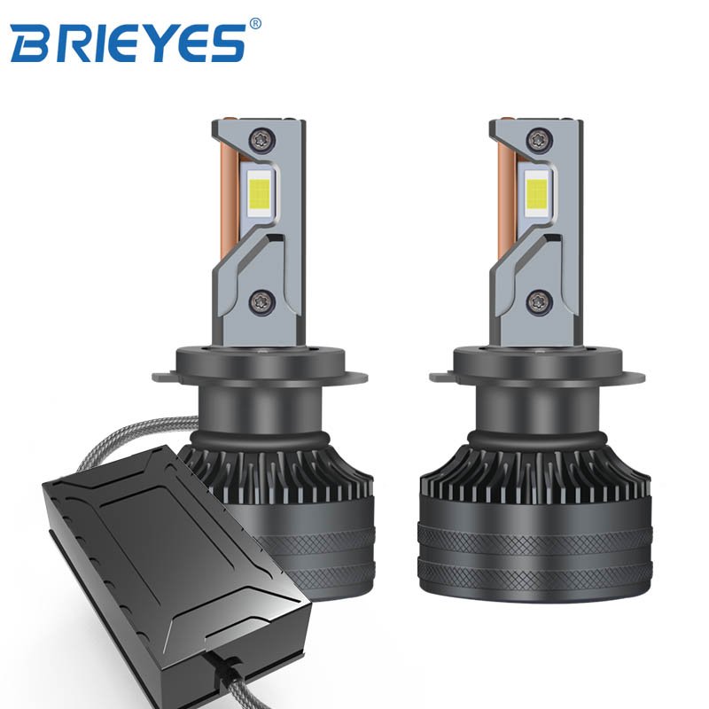 Brieyes New Design 65W Dual Copper LED Headlight H1 H3 H4 H7 H11 H8 9005 9006 9004 9007 Car LED Motorcycle LED