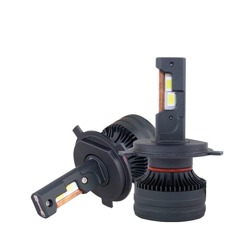 Brieyes New Design 65W Dual Copper LED Headlight H1 H3 H4 H7 H11 H8 9005 9006 9004 9007 Car LED Motorcycle LED