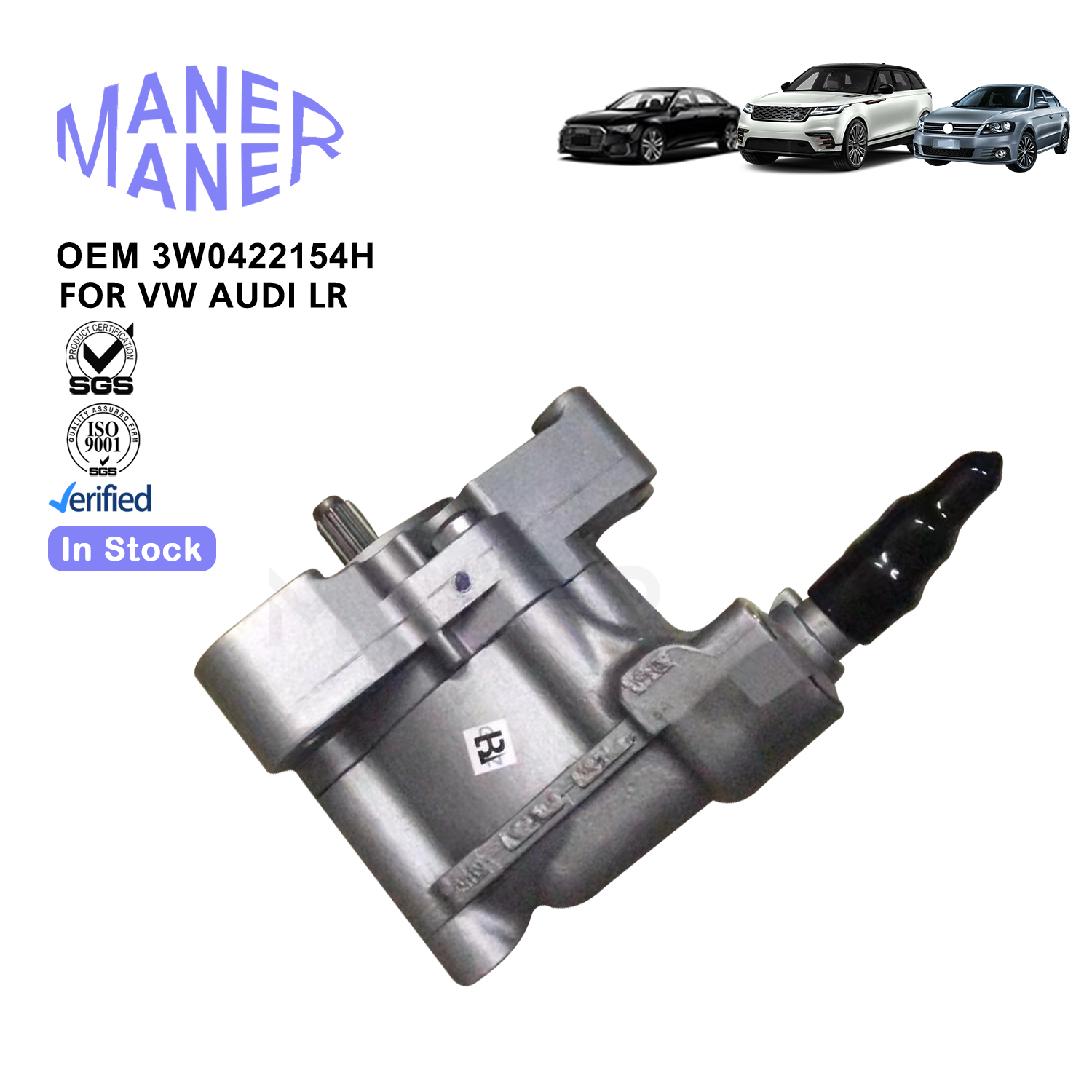 MANER 7652955529 3W0422154J 3W0422154H Auto Steering Systems Manufacture Well Made Power Steering Pump for Bentley Continental