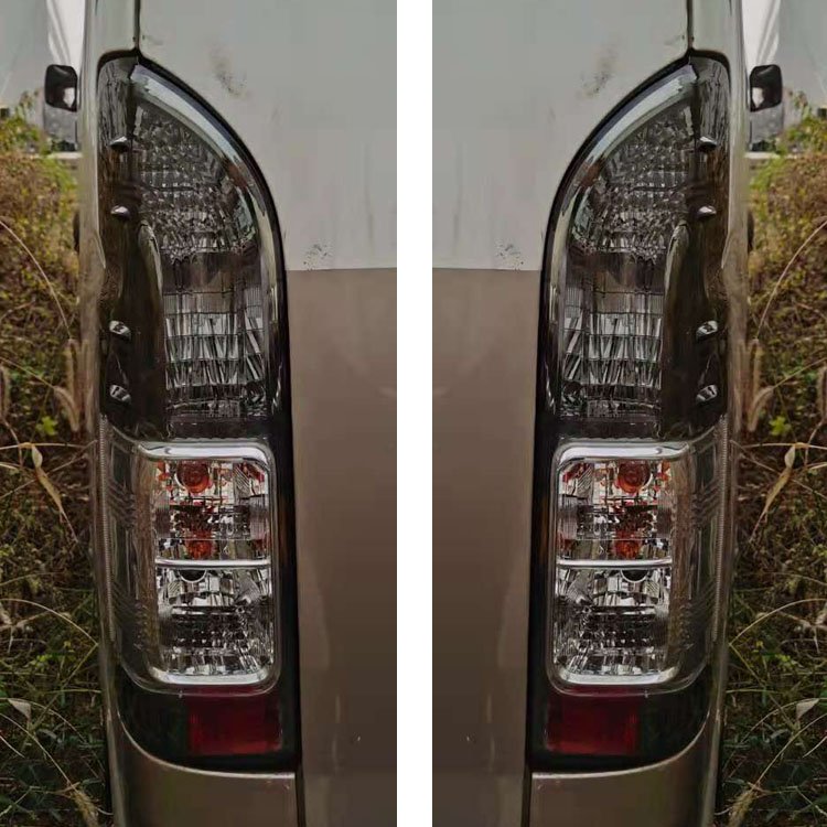 Hiace Van KDH 200 2005-2018 Tail Lamp Rear Back Light Smoke Cover Without Wire and Bulb