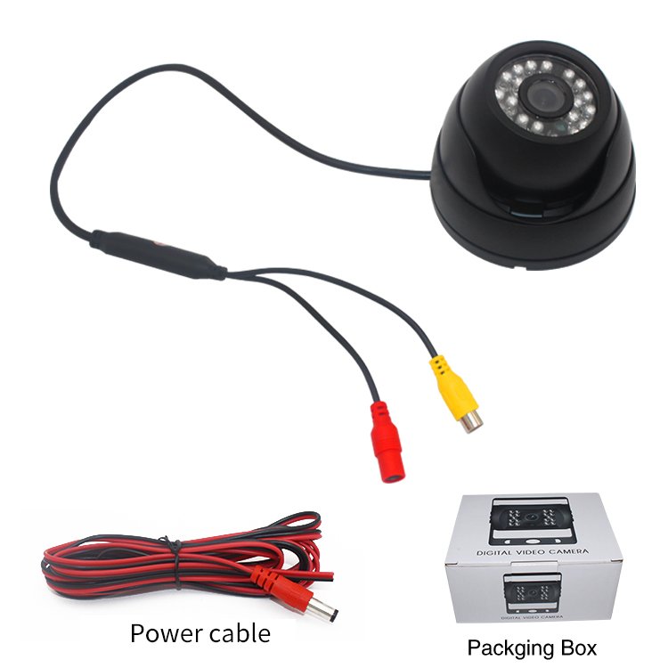 Oem Rotating Infrared Light Smart Back Dumper Tipper Ip68 720p 170 Degree Side View Truck Reverse Camera for Car