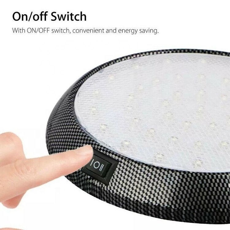 12V 46 LED Night Light Universal Auto Dome Roof Ceiling Interior Reading Lamp Premium Automotive Accessories for Car Lighting