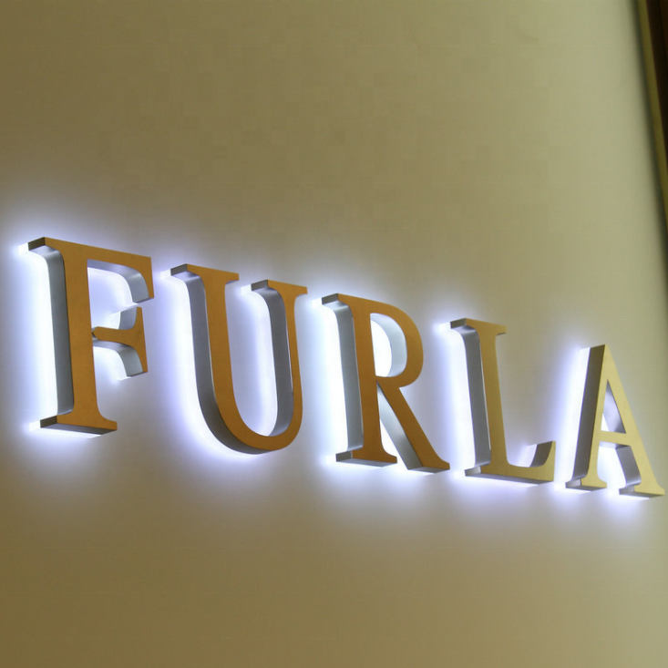 3d Logo Wall Logo Indoor Office Sign Company Led Business Customization Led Logo Sign