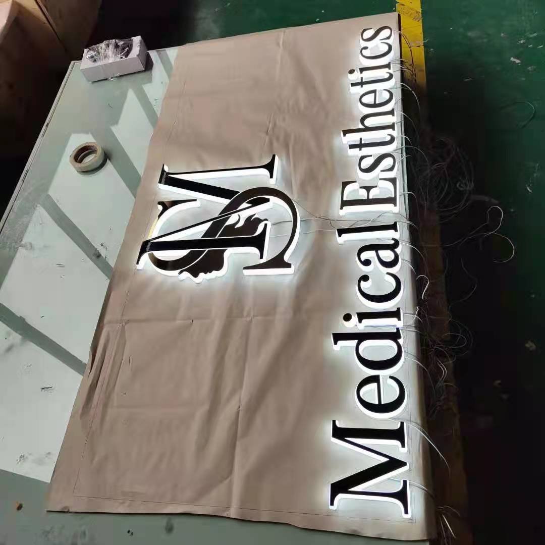 3d Logo Wall Logo Indoor Office Sign Company Led Business Customization Led Logo Sign