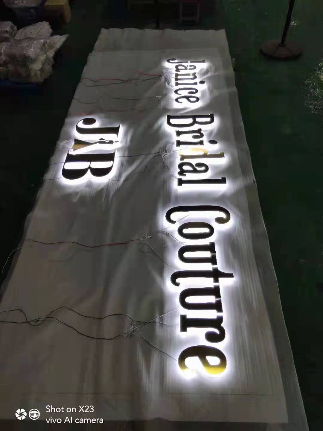 3d Logo Wall Logo Indoor Office Sign Company Led Business Customization Led Logo Sign