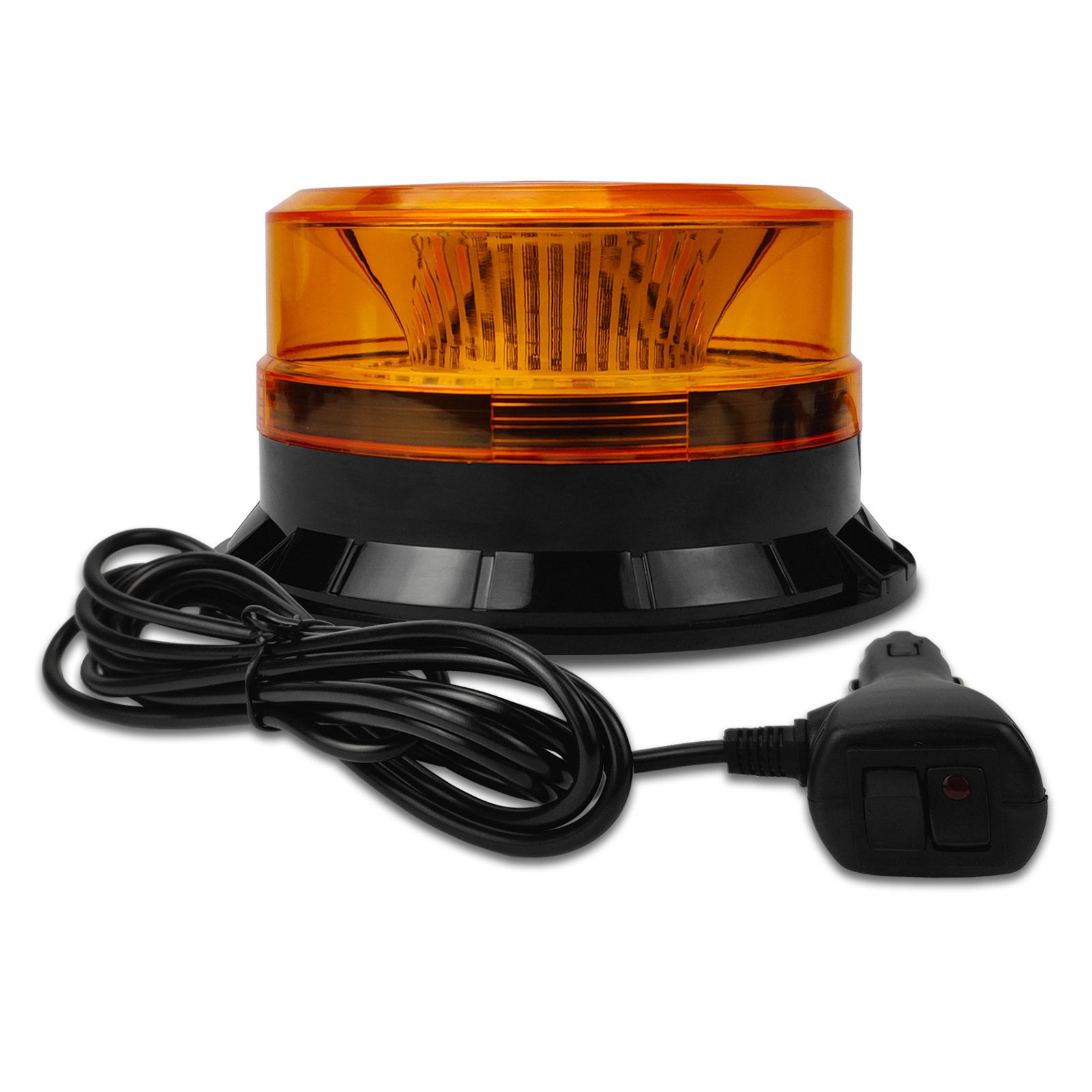 Led Rotating Light Rooftop Magnetic Strobe Beacon Light Emergency Vehicle Car Roof Led Warning Light for Forklift Truck Bus