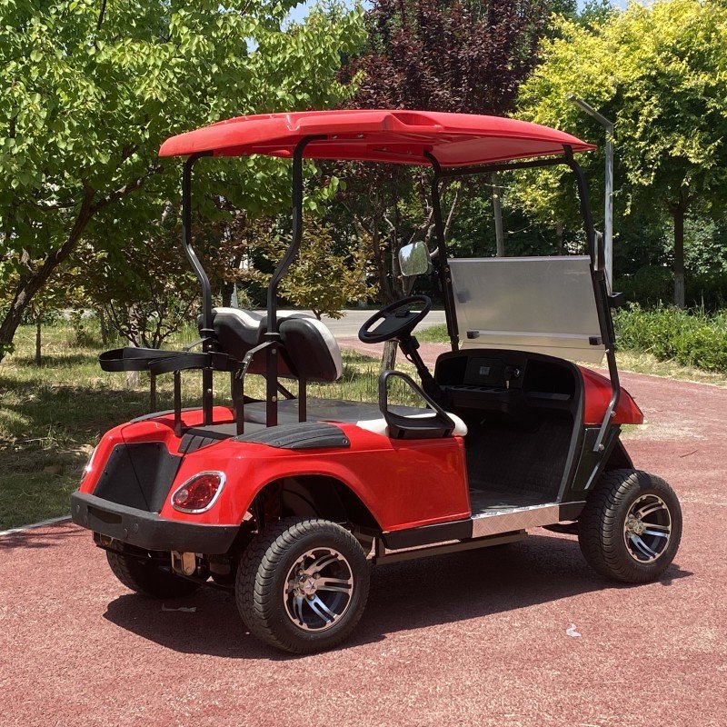 Cheap Low Price High Quality Electric Cargo Golf Buggy Car 2 4 Seats and Aluminum Cargo Box Tray for off Road Transportation
