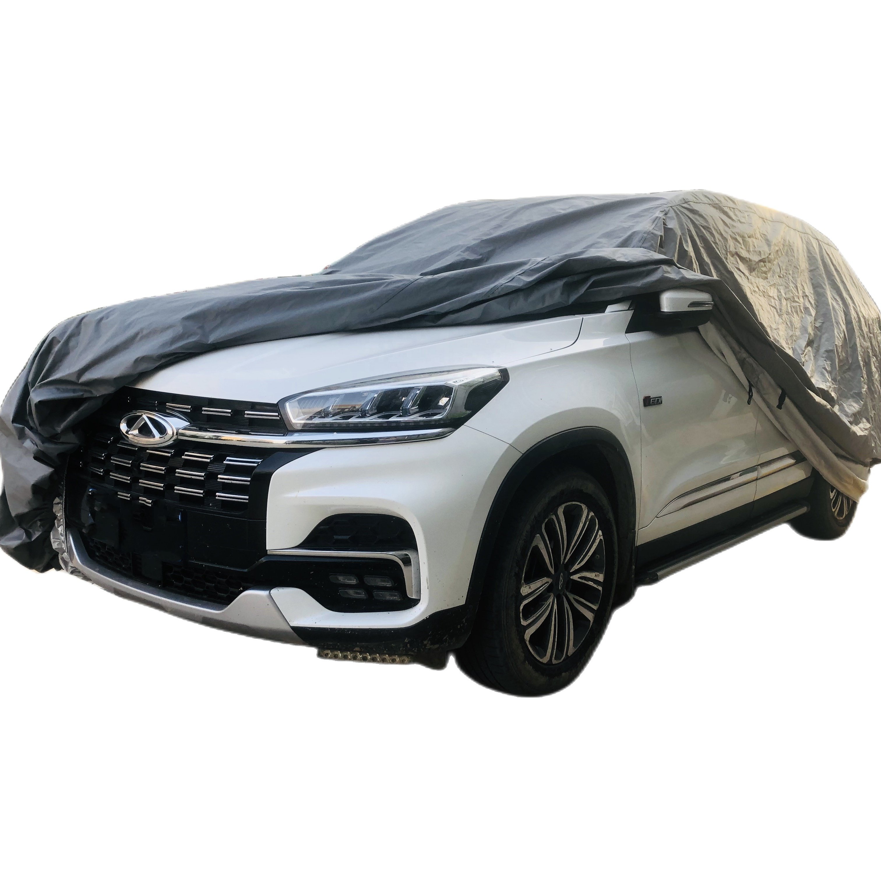 Car Accessories Universal Car Cover Waterproof Windproof Sunscreen All Weather protection Scratch Resistant PEVA With Cotton