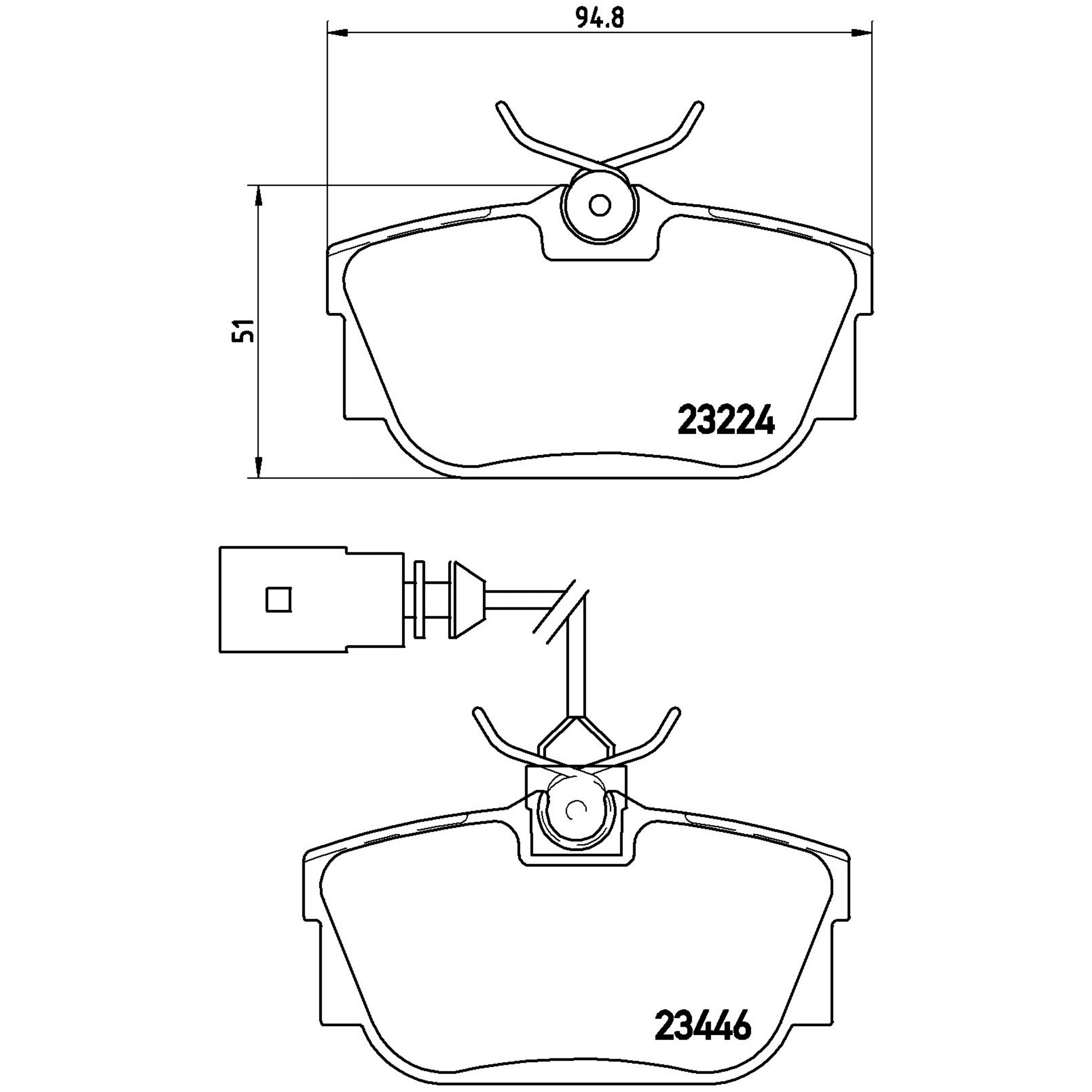 High Performance Factory Auto Parts Brake Pads (Pastillas De Freno) OEM Disc D808/wva 23980 Is Rear Axle Brake for RENAULT