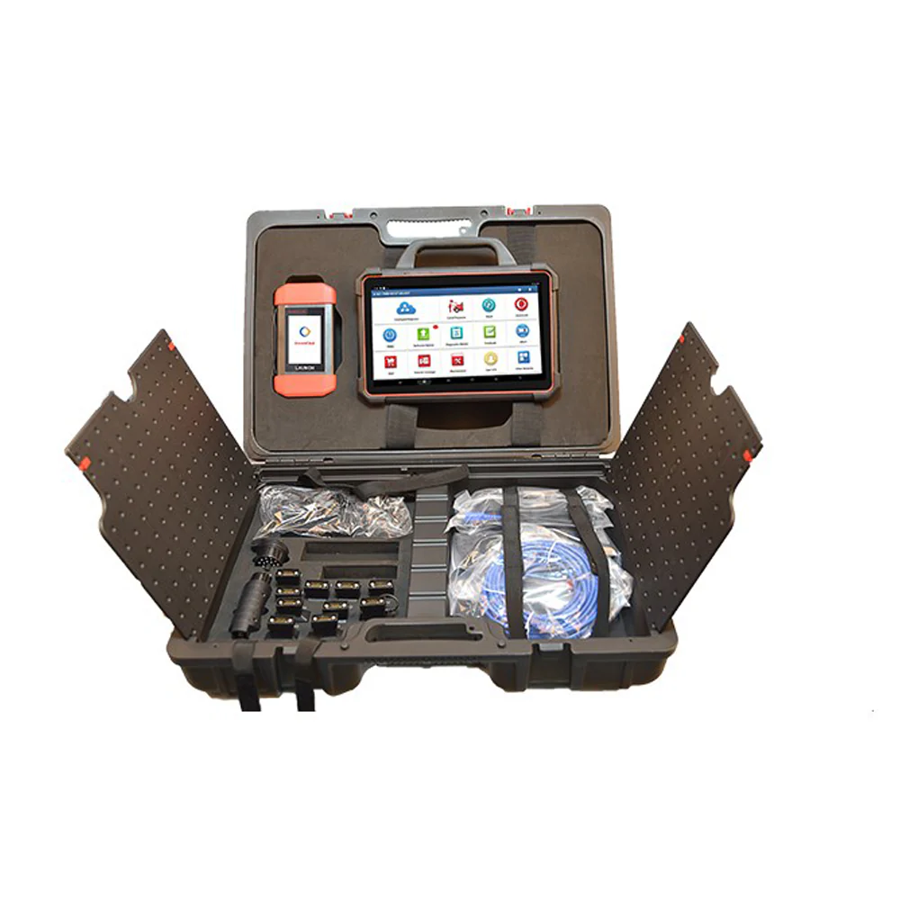 Launch X-431 PAD VII PAD 7 Elite Plus Heavy Duty Truck Software License and Adapters Supports 12V & 24V Cars and Trucks