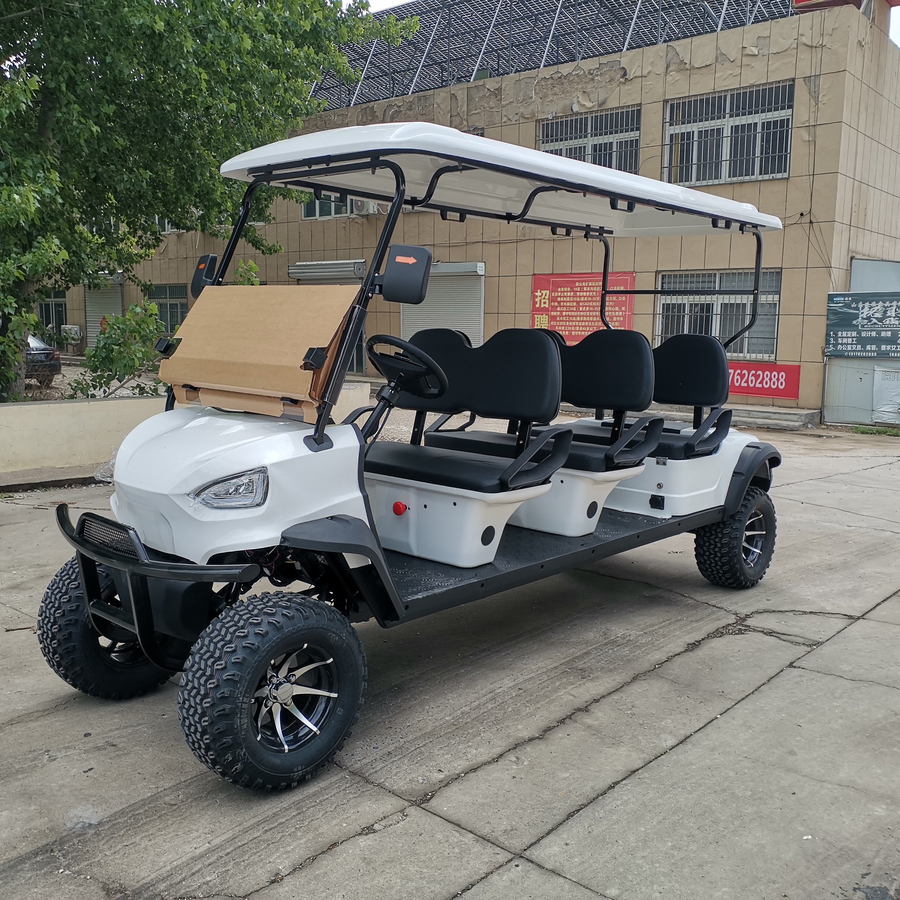 High Quality Electric Golf Cart 14 Inch Family Electric Tricycle 4 Wheel Electric Scooter