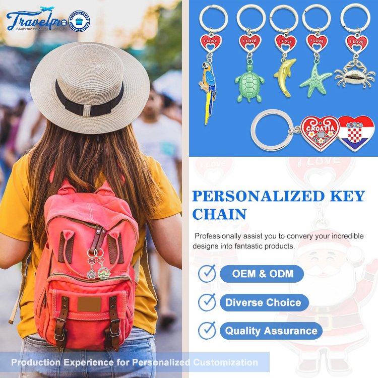 Travelpro Wholesale Keychains English Letter Keyring Handbag Accessories Purse Charms Fashion Links Metal Keychain